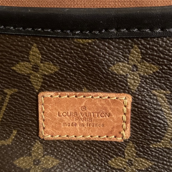 Vintage Boho Louis Vuitton Saumur 35 Saddle Bag w/Hand Braided Crossbody Strap - Picture 11 of 13